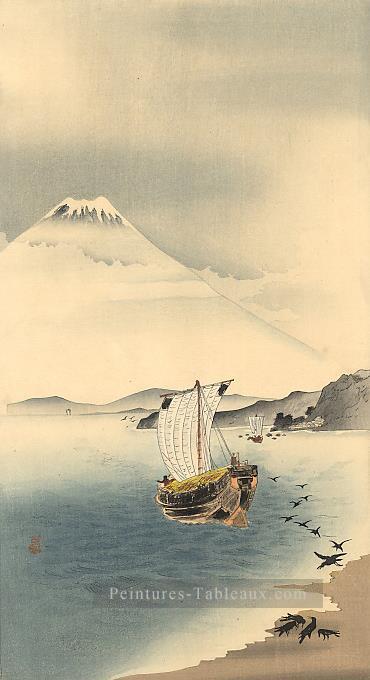 Mont Fuji Ohara KOSON Shin Hanga Peintures à l'huile
